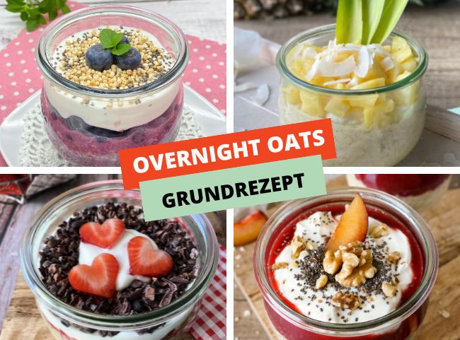 Overnight Oats Varianten